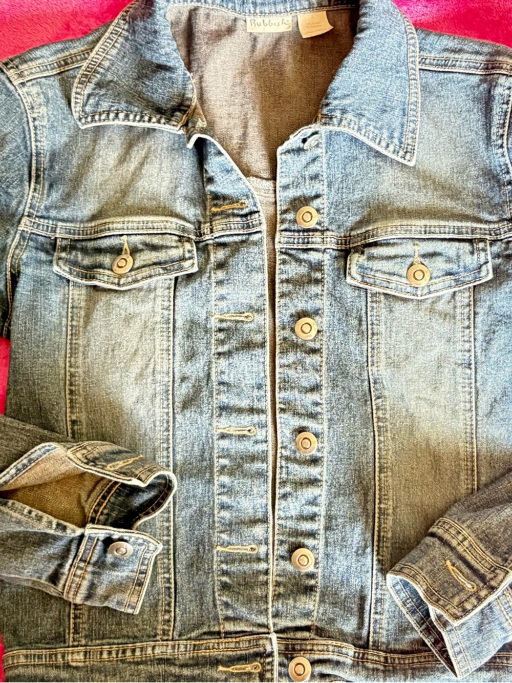 Rubbish Classic Light Wash Denim Jacket